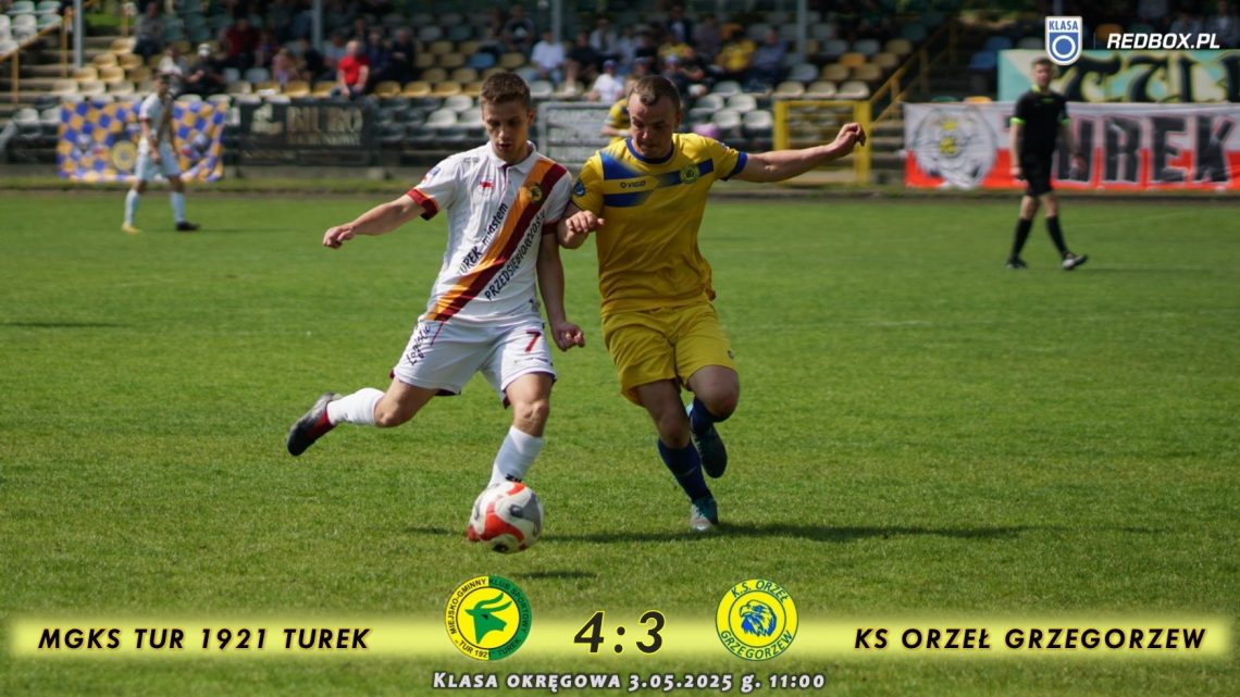 Tur 1921 Turek- Orzeł Grzegorzew 4:3, senior