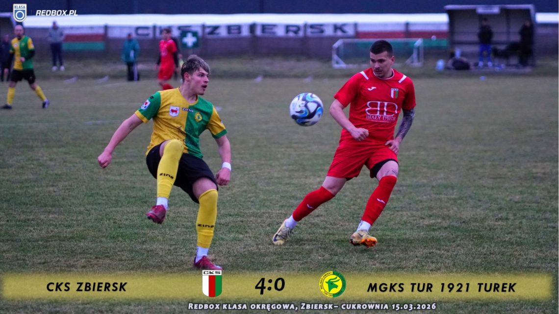 CKS Zbiersk- Tur 1921 Turek 4:0
