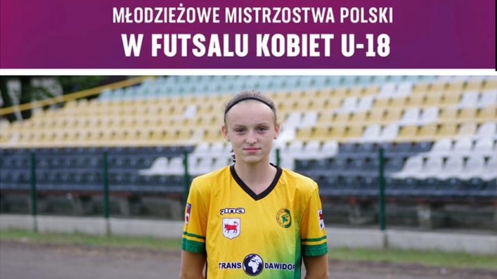 Dominika Kubka gra w Młodzieżowych Mistrzostwach Polski U-18