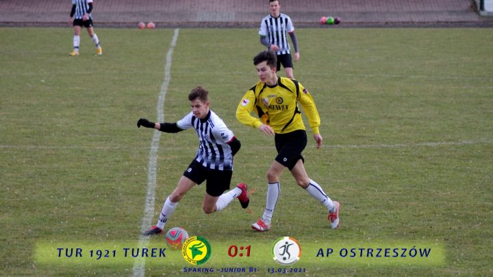 Tur 1921 Turek- AP Ostrzeszów 0:1, sparing b1
