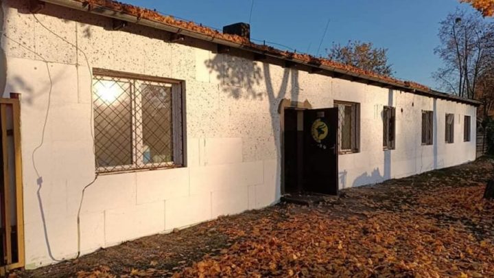 Termoizolacja budynku klubu