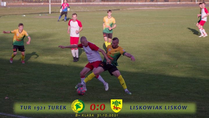 Tur 1921 Turek- Liskowiak Lisków 0:0, senior