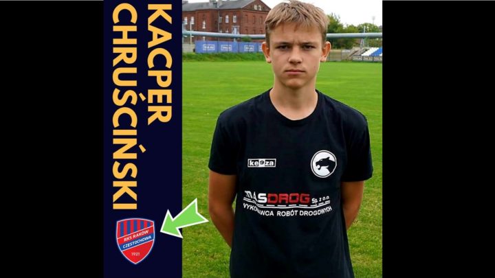Kacper Chruściński w Rakowie