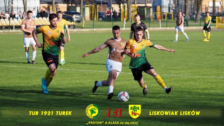 Tur 1921 Turek- Liskowiak Lisków 1:0, A-klasa