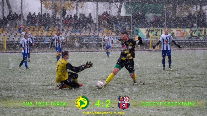 Tur 1921 Turek- Szczyt Szczytniki 4:2, klasa okręgowa