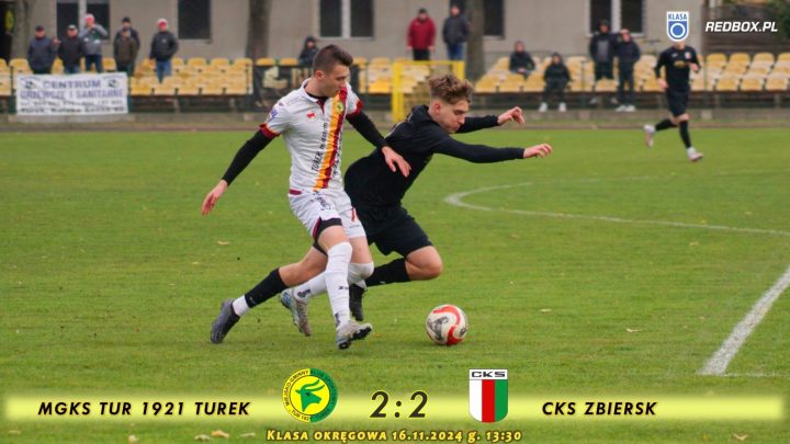 Tur 1921 Turek- CKS Zbiersk 2:2, senior