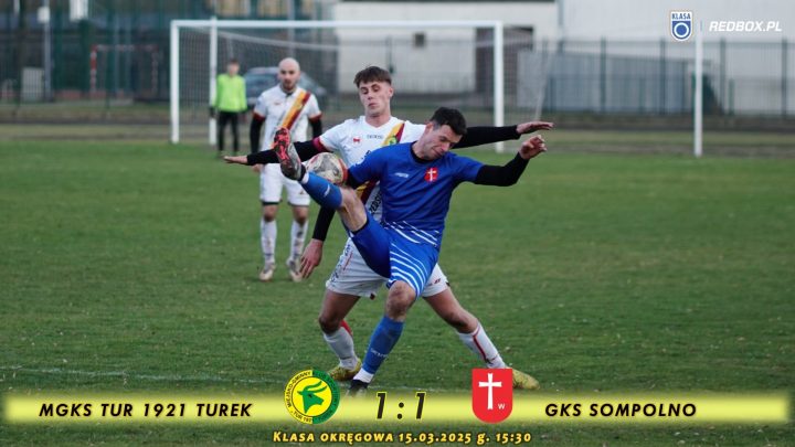 Tur 1921 Turek- GKS Sompolno 1:1, senior