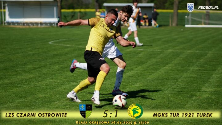 Czarni Ostrowite- Tur 1921 Turek 5:1, senior