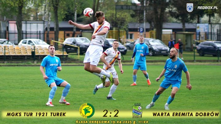 Tur 1921 Turek- Warta Eremita Dobrów 2:2, senior