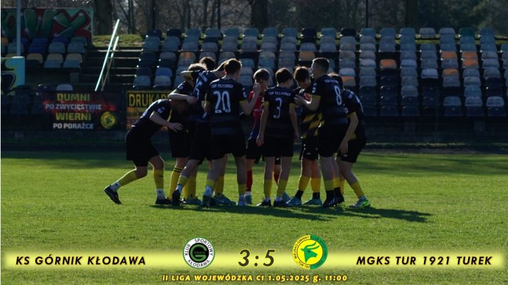 Górnik Kłodawa- Tur 1921 Turek 3:5, c1