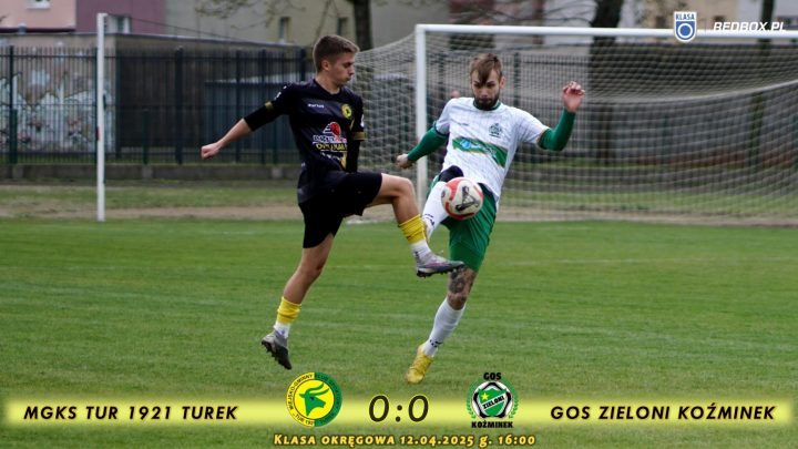 Tur 1921 Turek- GOS Zieloni Koźminek 0:0, senior