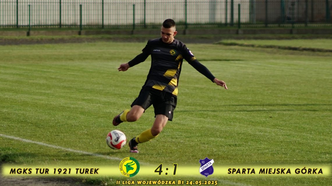 Tur 1921 Turek- Sparta Miejska Górka 4:1, b1