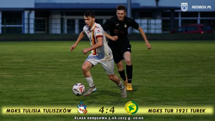 Tulisia Tuliszków- Tur 1921 Turek 4:4, senior