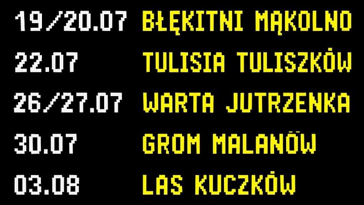 Plan sparingów