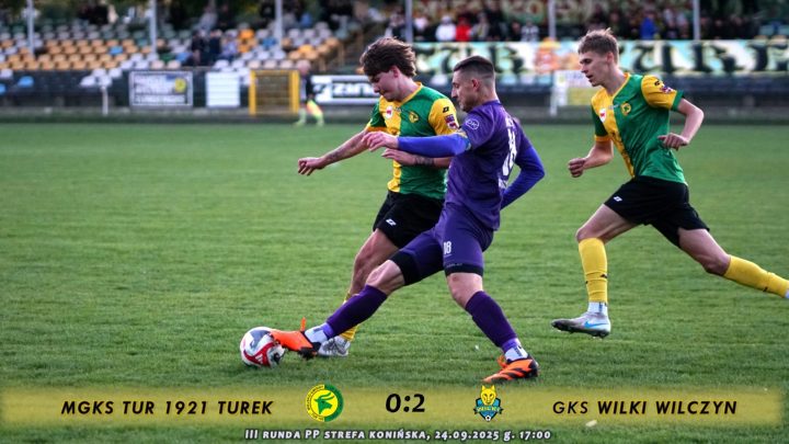 Tur 1921 Turek- Wilki Wilczyn 0:2, puchar