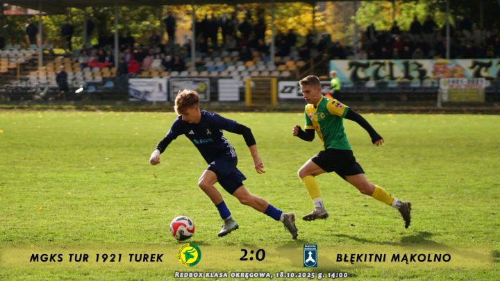 Tur 1921 Turek- Błękitni Mąkolno 2:0