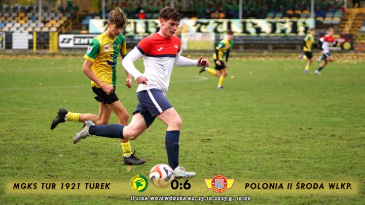 Tur 1921 Turek- Polonia II Środa Wlkp. 0:6, b2