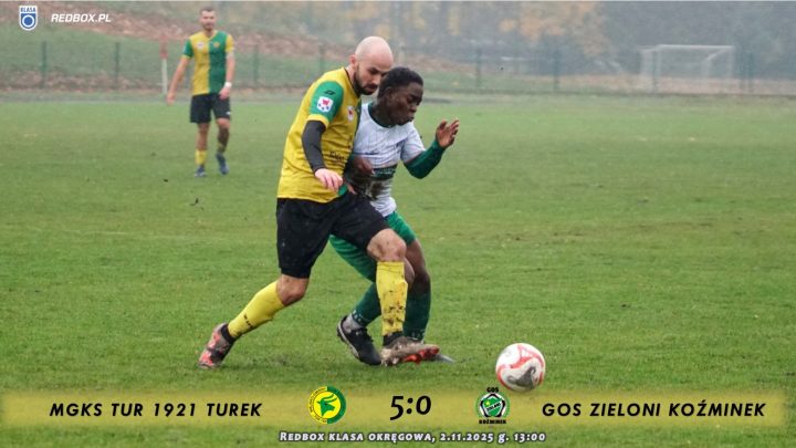 Tur 1921 Turek- Zieloni Koźminek 5:0