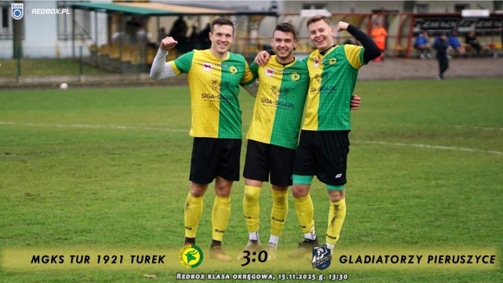 Tur 1921 Turek- Gladiatorzy Pieruszyce 3:0