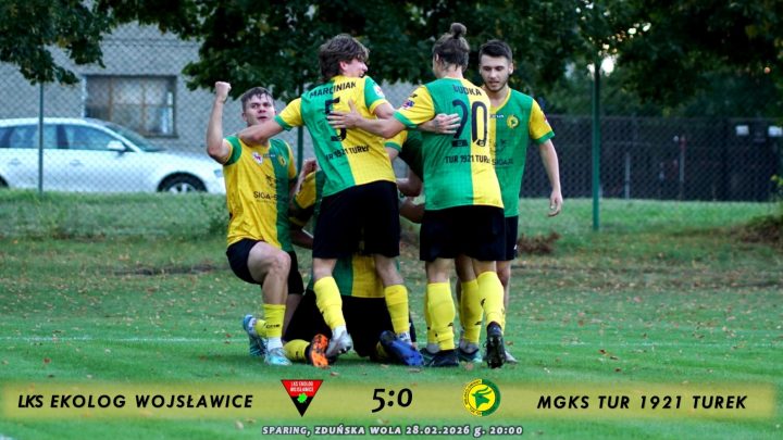 Ekolog Wojsławice- Tur 1921 Turek 5:0