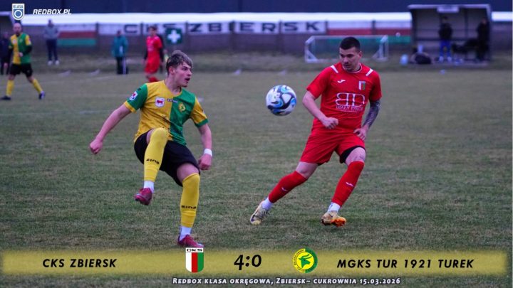 CKS Zbiersk- Tur 1921 Turek 4:0