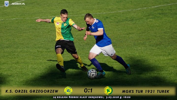 Orzeł Grzegorzew- Tur 1921 Turek 0:1