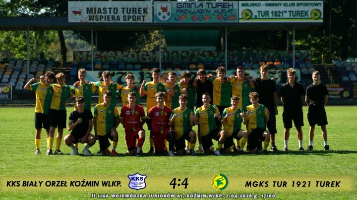 Biały Orzeł Koźmin Wielkopolski- Tur 1921 Turek 4:4, a1