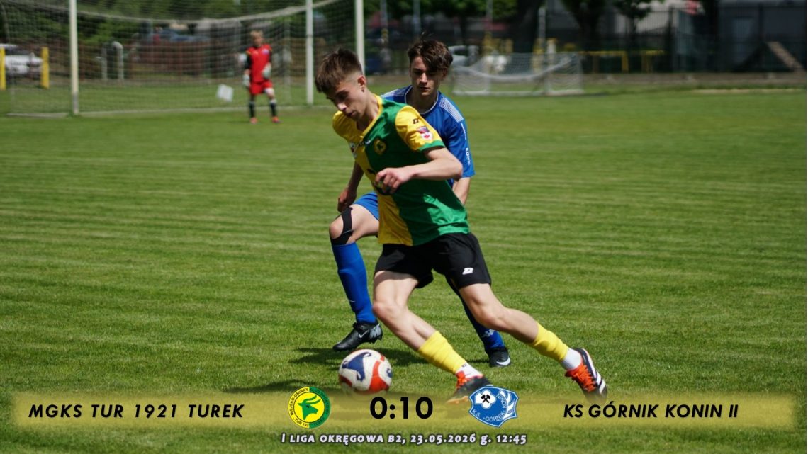 Tur 1921 Turek- Górnik Konin II 0:10