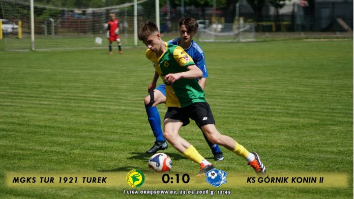 Tur 1921 Turek- Górnik Konin II 0:10