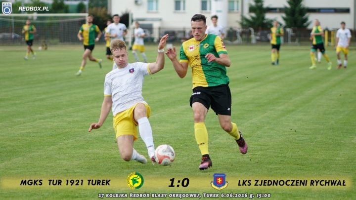 Tur 1921 Turek- Zjednoczeni Rychwał 1:0