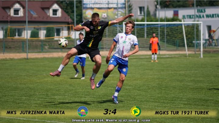 MKS Jutrzenka Warta- MGKS Tur 1921 Turek 3:4