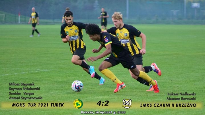 Tur 1921 Turek- Czarni II Brzeźno 4:2
