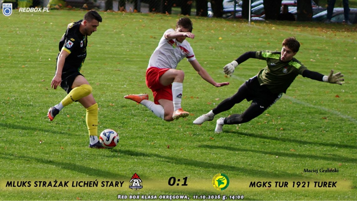 Strażak Licheń Stary- Tur 1921 Turek 0:1