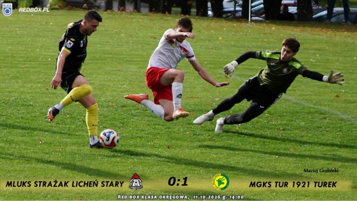 Strażak Licheń Stary- Tur 1921 Turek 0:1