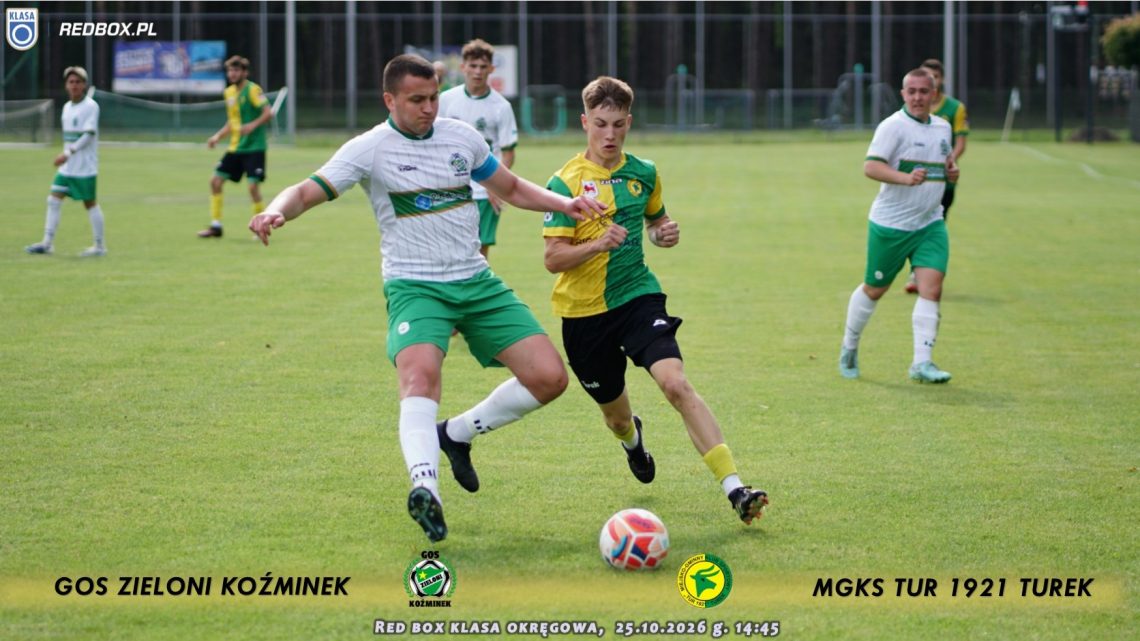 Zieloni Koźminek-  Tur 1921 Turek 0:1