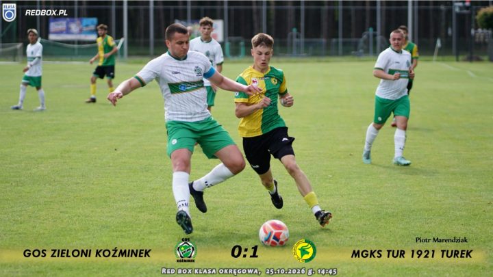 Zieloni Koźminek-  Tur 1921 Turek 0:1